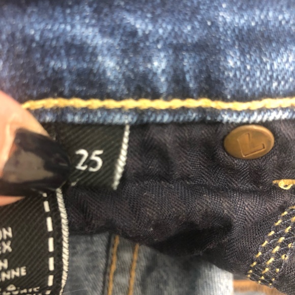 Seven for All Mankind Cropped Bootcut Denim Jeans - Picture 10 of 11